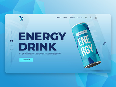 Create an Energy Drink Website