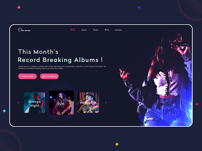 Create a Music Website