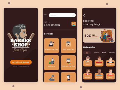 Barber Shop Mobile App