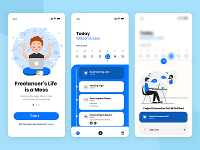 Best Schedule App for Freelancers app design app development app ui designers freelancers app freelancers app meeting product design schedule scheduler statistic task task app task list task management task manager to do list uiux