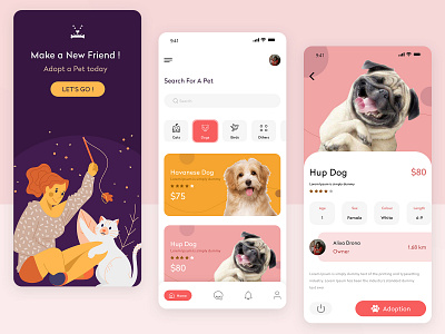 Find Dog Designs Themes Templates And Downloadable Graphic Elements On Dribbble