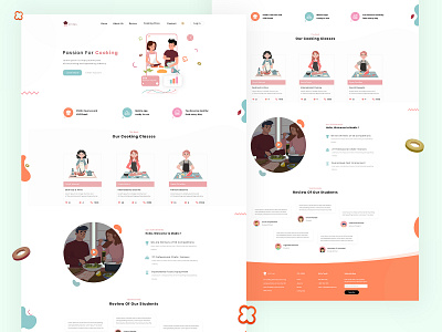 Best 🍳Cooking Course Web Design