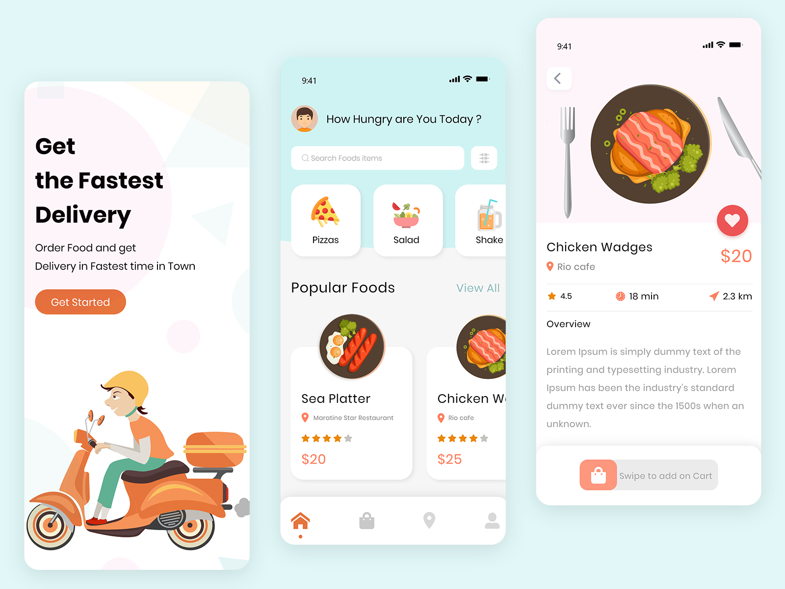 Best Food Delivery App Development by Excellent Webworld on Dribbble