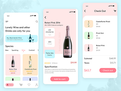 Best Liquor Delivery App UI Design