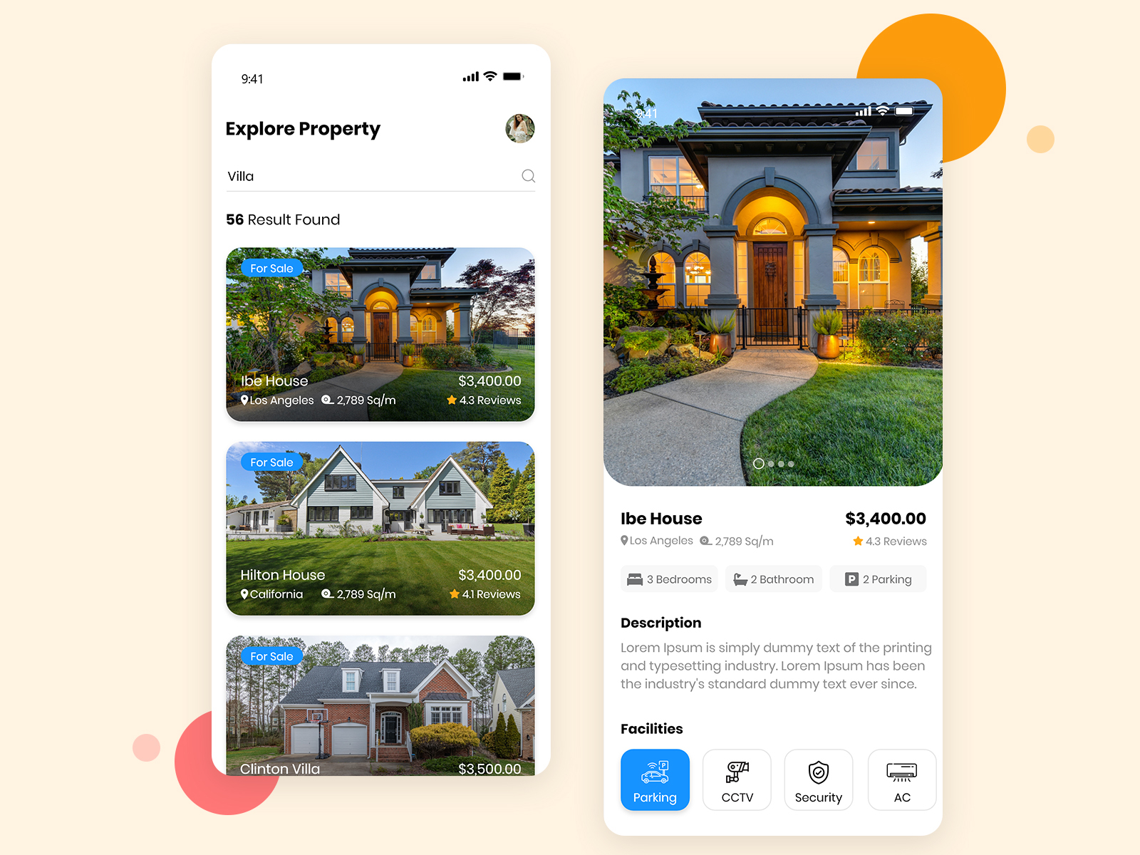Top Real Estate App UI/UX Design by Excellent WebWorld on Dribbble