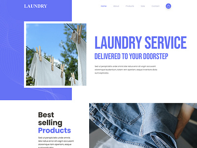 Create Laundry Website Design in 2020