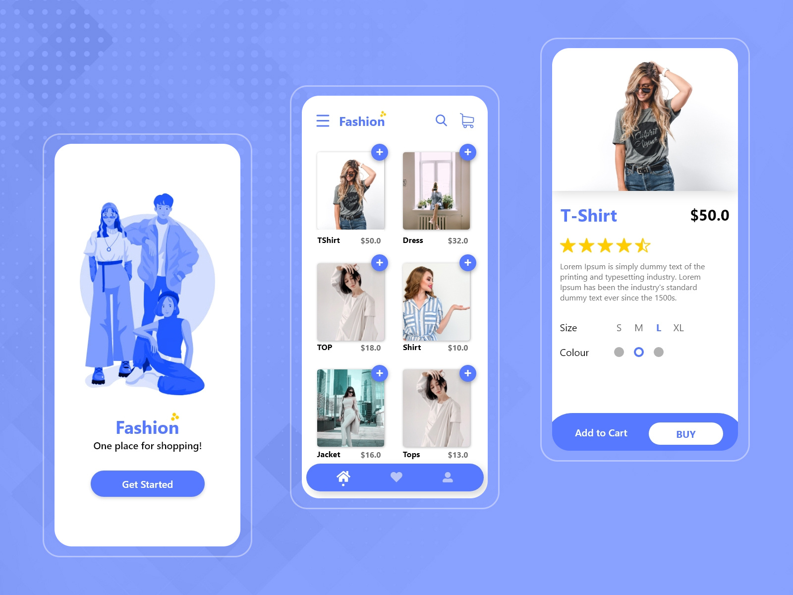 Best Fashion App UI Design in 2020 by Excellent world on Dribbble