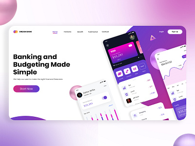 Best Banking and Budgeting Platform UI Design app design app development banking app design finance app fintech mobile app mobile app design mobile ui ui uiux ux design