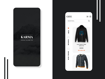 Latest UI/UX of an Online Clothing App app design app development clothing app design ecommerce app fashion fashion app mobile app mobile app design online shopping uiux