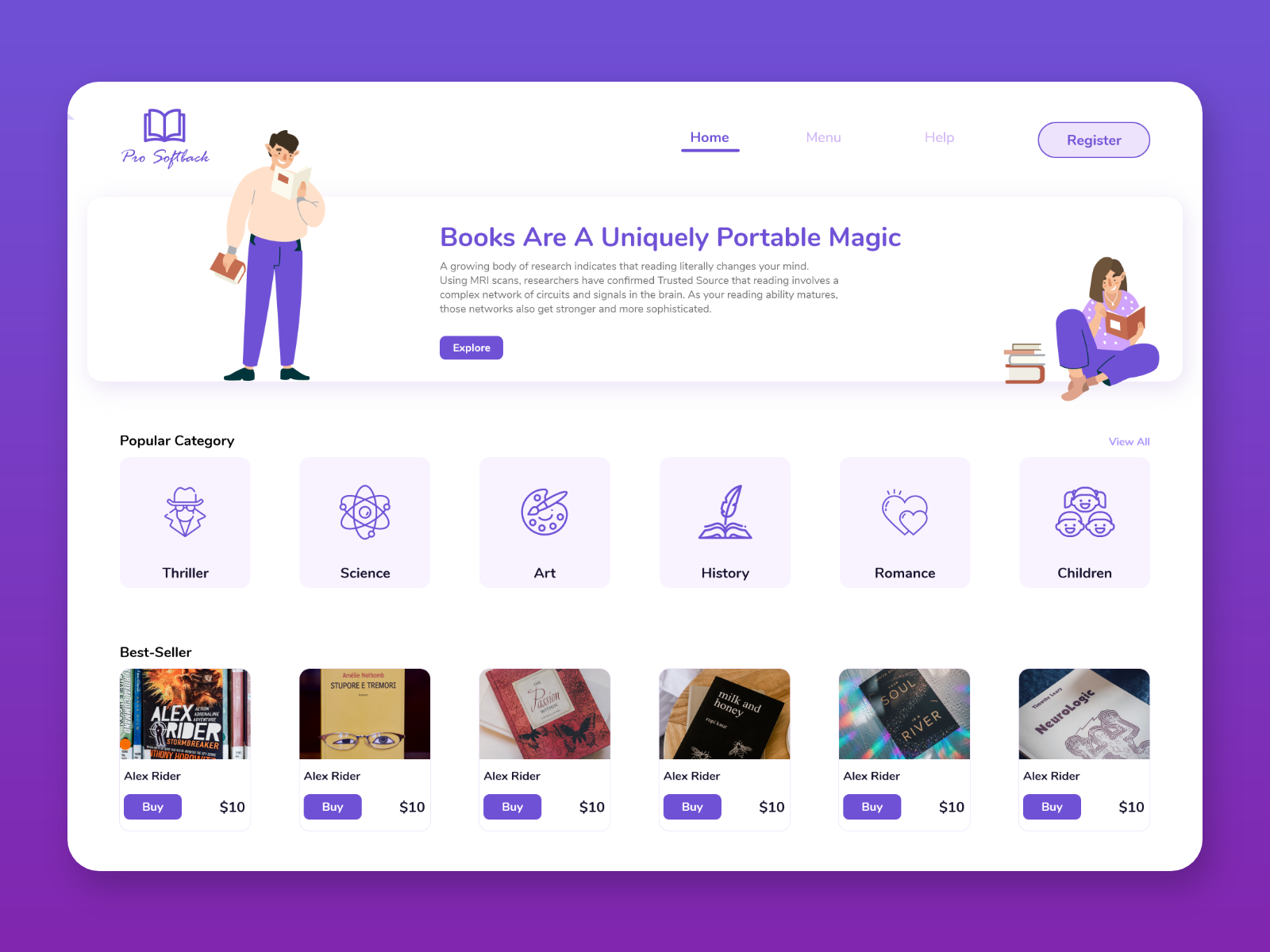Best Online Book Shop Website Design by Excellent Webworld on Dribbble