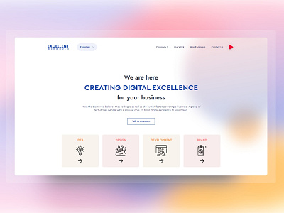 Redesigned Our Website With Minimal UI Design clean ui minimal redesign redesign concept redesigned ui ux ui design web redesign website website concept website design website redesign