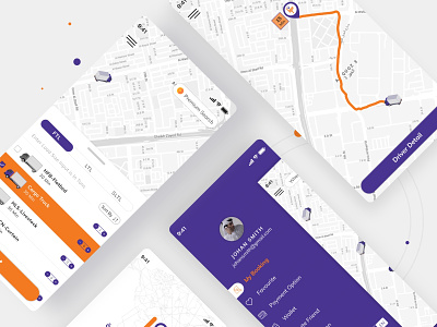 Best Truckers and Shippers App UI Design
