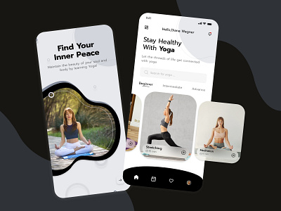 Online Yoga Learning App Design