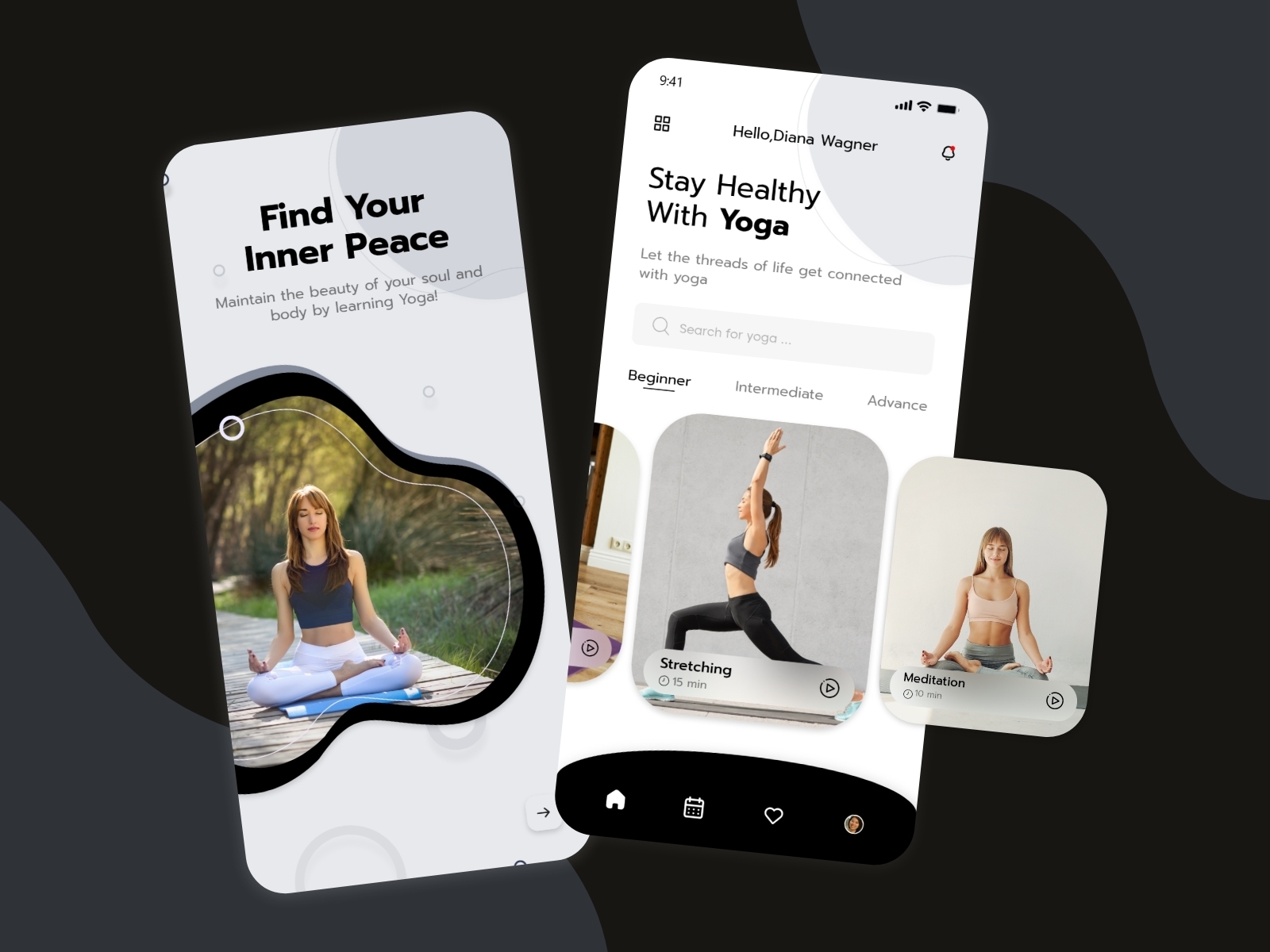 Online Yoga Learning App Design by Excellent Webworld on Dribbble