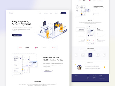 Payment Gateway - Landing Page Design