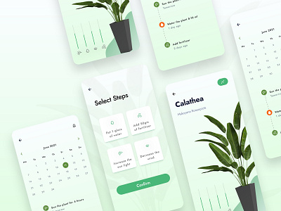 Plant Care App UI Design With IoT