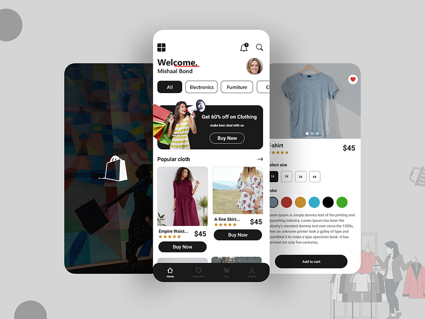 Latest Ecommerce App UI/UX by Excellent WebWorld on Dribbble