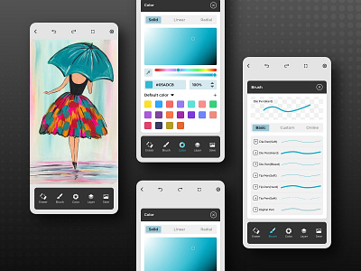 Best Drawing And Art App UI Design