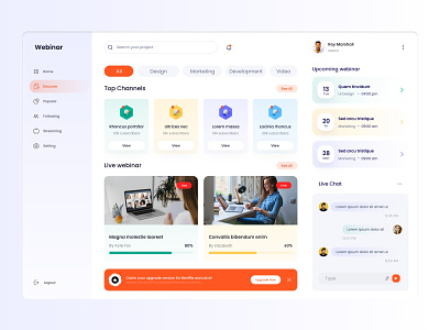 Webinar Platform for Online Education