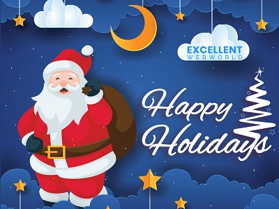 Happy Holidays app app design artwork creativeagency design design agency family giftbox gifts graphic design happy christmas happyholidays happyholidayseason illustration santaclaus ui