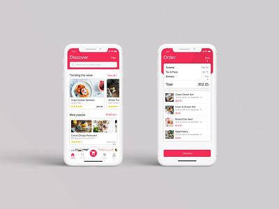 Create a Food Delivery App like UberEats andriod app design food food and beverage food app food app ui food delivery app food delivery application ios ubereats ui