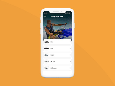 Develop a Car, Bike, Boat Rental Mobile App