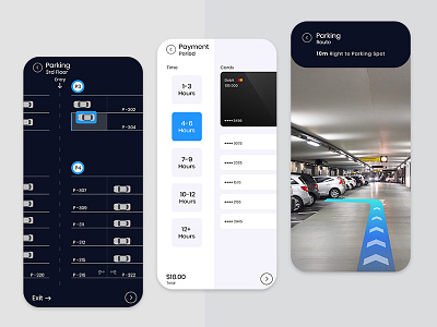 Car Parking AR App Development andriod app app design app development ar app automotive car car app car parking car parking app design iphone app mobile app mobile app design mobile apps parking ux ui