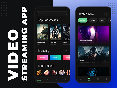 Best Video Streaming App android app concept app desing app development app like netflix business colors entertainment ios stratup streaming streaming app ui uidesign ux video app video streaming video streaming app website