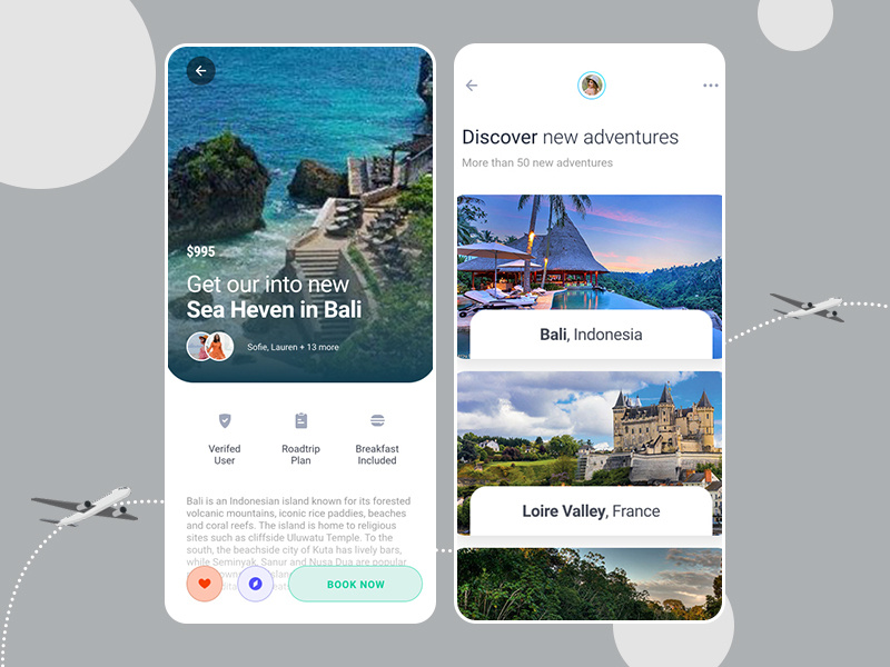 Travel Mobile App Development by Excellent Webworld on Dribbble