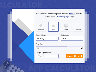 Mobile App Development Cost Calculator android app app cost app cost calculator app design app development calculator calculator costs cost calculator estimation ios mobile app mobile app cost money money app ux ui