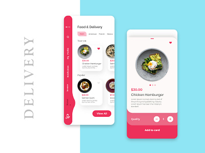 On Demand Food Delivery App Development android app food food and drink food app food delivery food delivery app food delivery application foodie mobile app mobile app design mobile app development restaurant app ui design ux ui