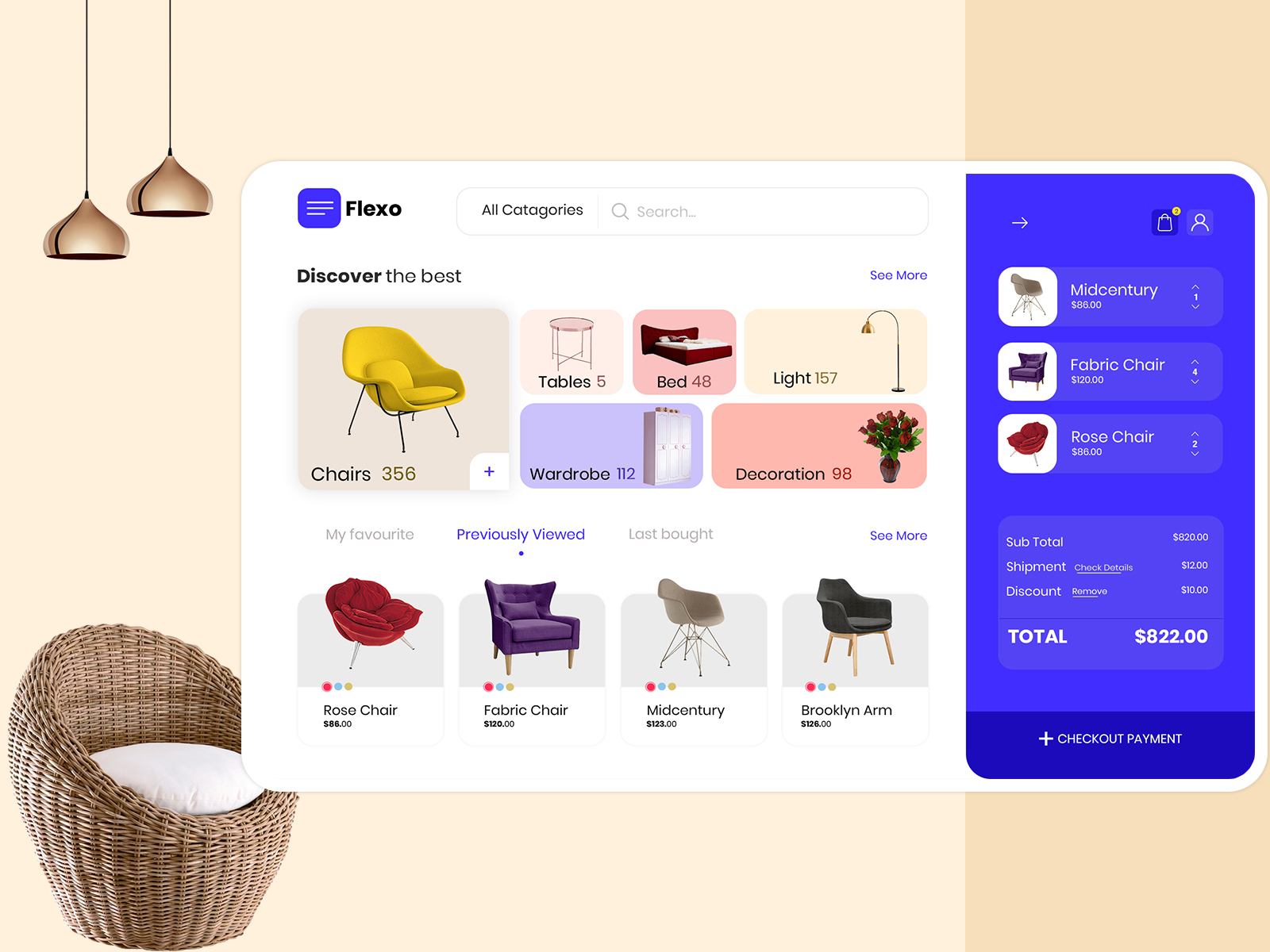 Furniture e Commerce Android