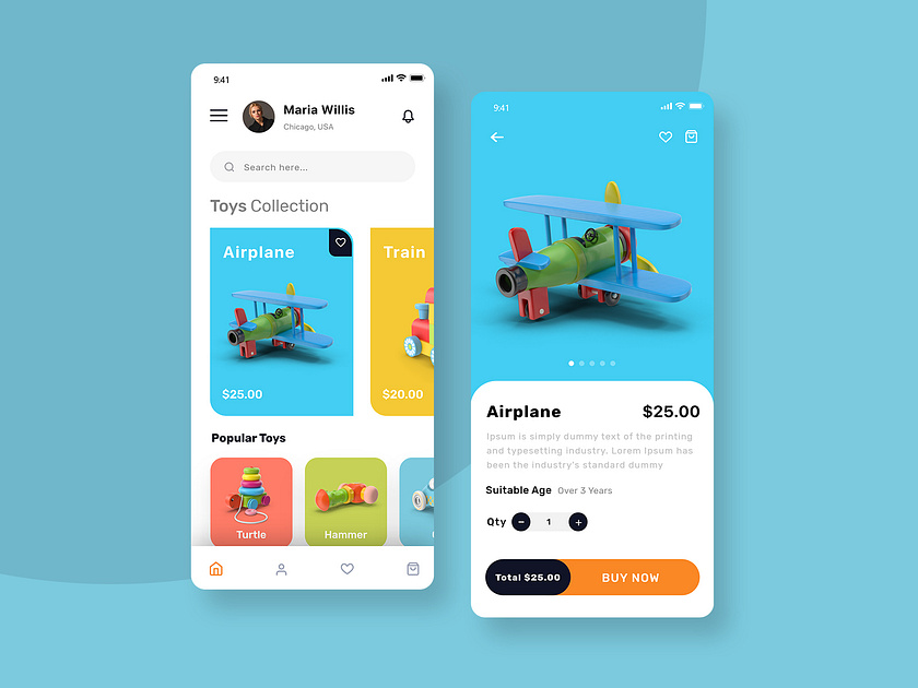 Toy Joy An Toy Store App by Excellent world on Dribbble
