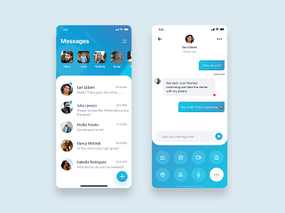 Mobile Messaging App for Text Chat