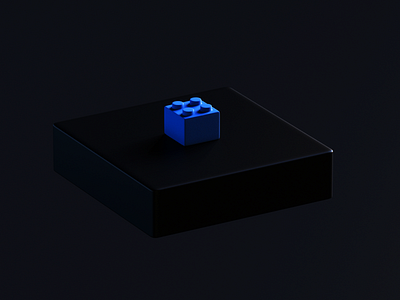 LEGO_A 3d c4d lego plastic