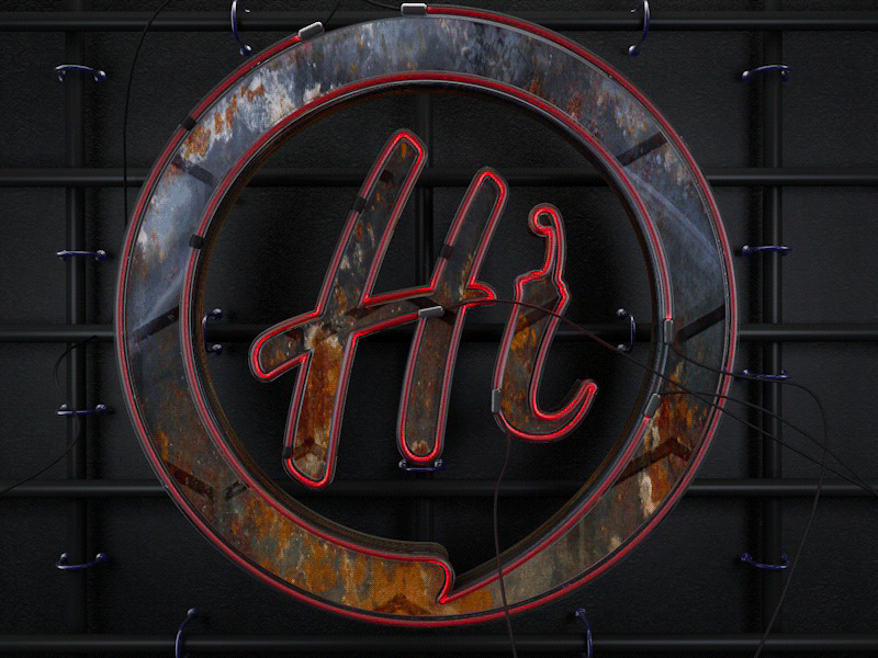 Haidilao_logo c4d hot pot logo logo 3d