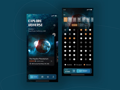 Planetarium Booking App