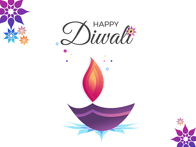 HAPPY DIWALI design diwali festival festival poster lights lights festival rangoli ui ux