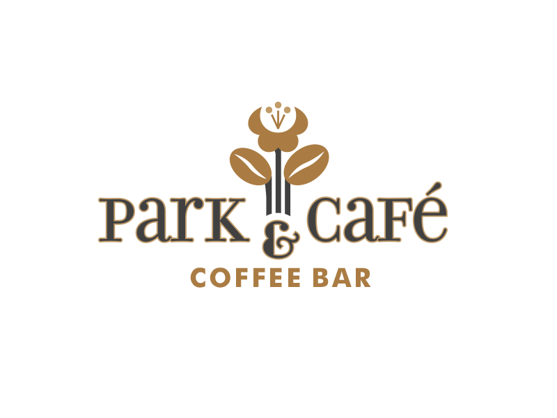 Park Cafe Study / Exploration identity cafe coffee logo