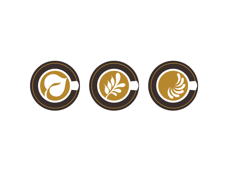Park Cafe Study / Exploration identity cafe coffee logo