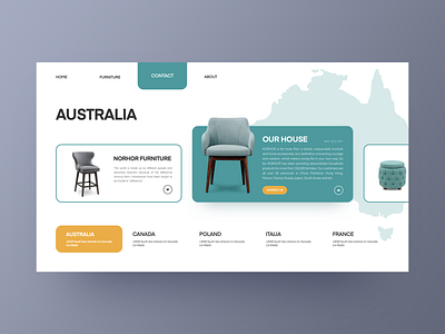 Furniture Website 2 app branding design flat furniture identity illustration shop ui web website