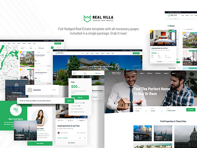 Real Villa Real Estate HTML5 Template