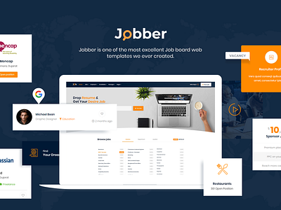 Jobber Job Board HTML5 Template