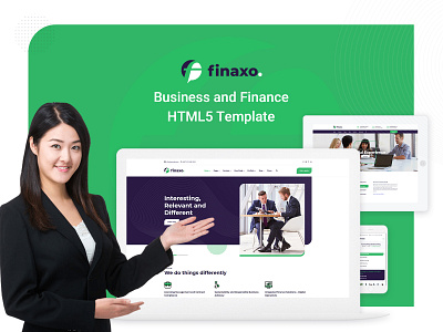 Finaxo - Business and Finance HTML5 Template