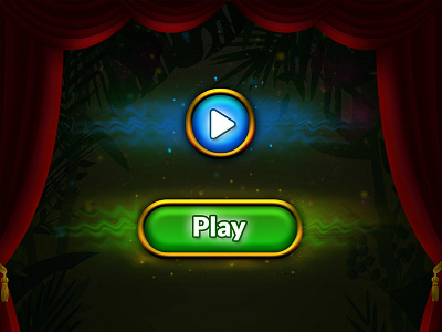 Precious Game GUI Set 3 match curtains effects game gui interface magical mobile gaming precious premium psd styles