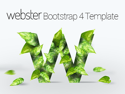 Webster - Responsive Multi-purpose Bootstrap 4 Template bootstrap 4 bootstrap template business website cafe website construction website consulting website corporate website e commerce website medical website multipurpose template one page site