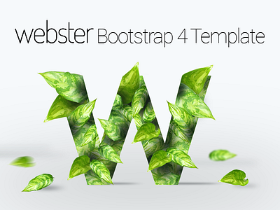 Webster - Responsive Multi-purpose Bootstrap 4 Template