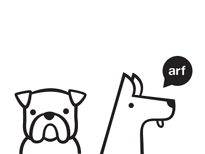 dogs say arf