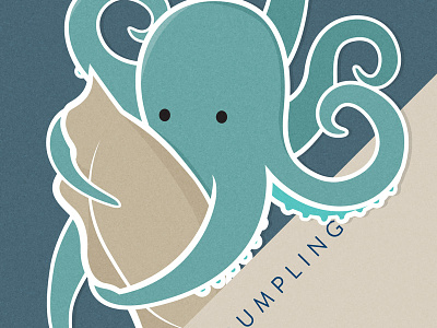 octopus dumpling dumpling gyoza illustration octopus