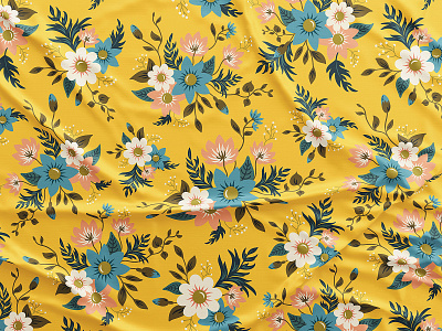 Floral Yellow Pattern